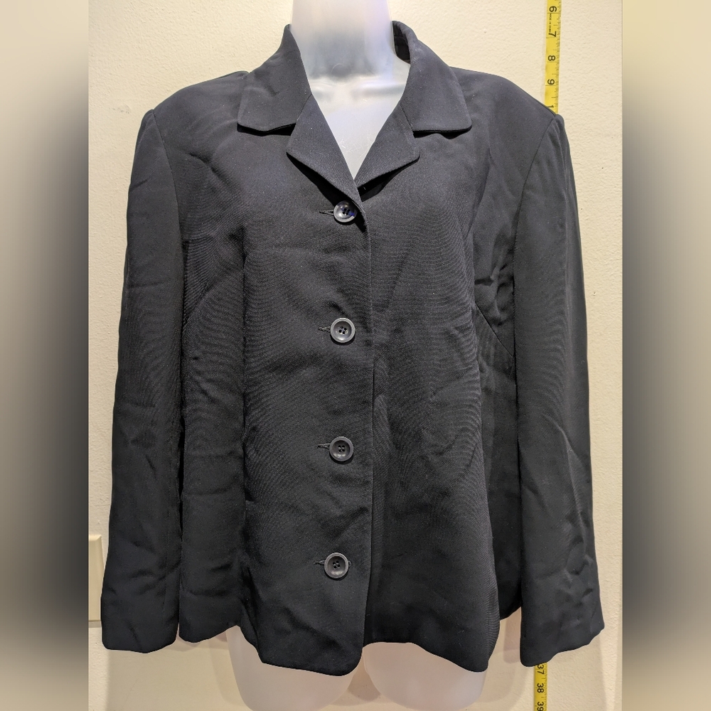 Talbots Black Women's Blazer Size 14